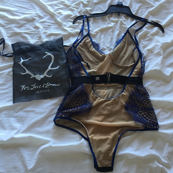 🚫SOLD on MERC🚫 SKIVVIES Bat Your Lashes Bodysuit - Picture 4 of 4