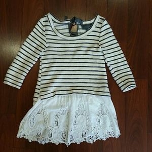 Sunday in Brooklyn lace detail top