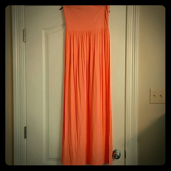 Strapless Maxi Dress