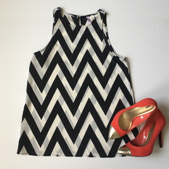 Chevron tank top