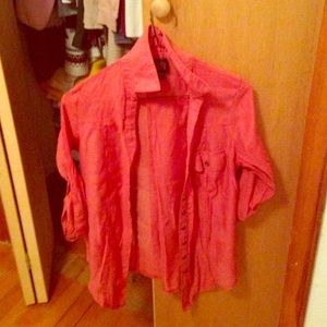 Burnt Orange 2b Bebe Blouse
