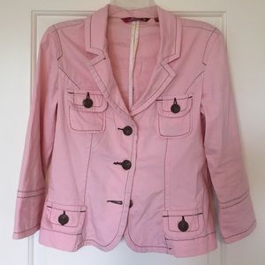 Light Pink Denim Jacket