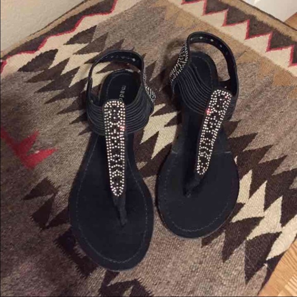 Shoes - Black studded sandals