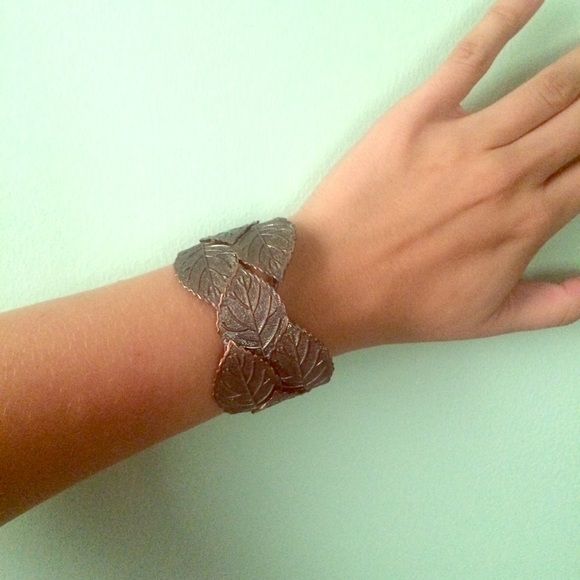 Hinged Leaf Bracelet