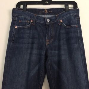 Dark Blue Wash 7 For All Mankind Jeans