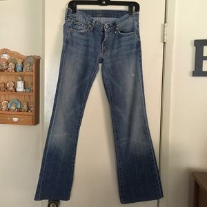 Light Wash 7 For All Mankind Jeans