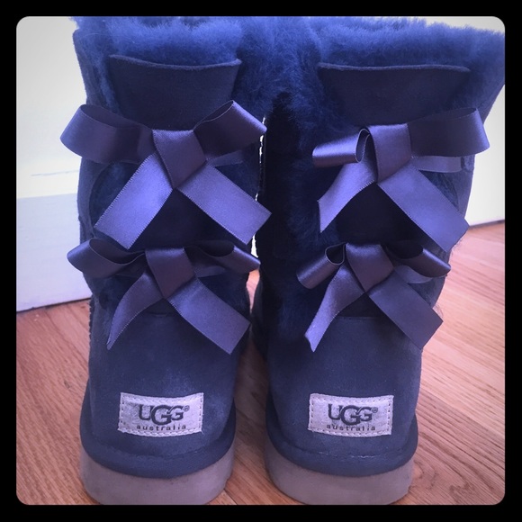 Navy Blue Short Ugg Boots