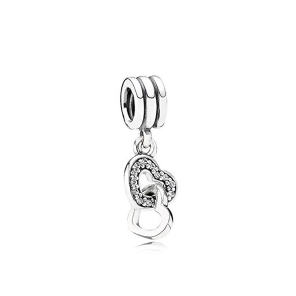 Interlocking Love Pandora Charm