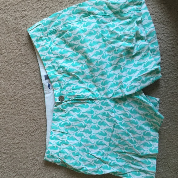 Old Navy Shorts - Seahorse pattern