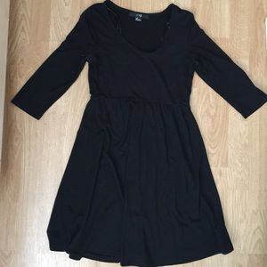 Forever 21 Black BabyDoll Dress