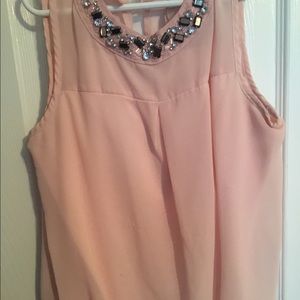 light pink tunic