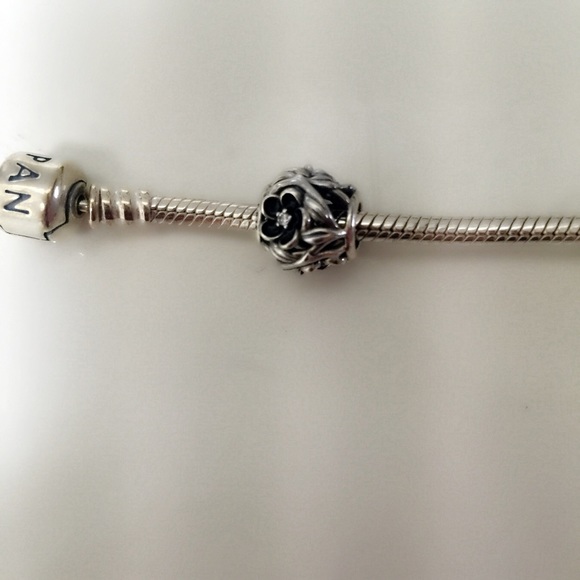PANDORA BRACELET WITH 5 CHARMS - Picture 2 of 4