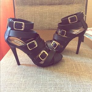 Steve madden black heels