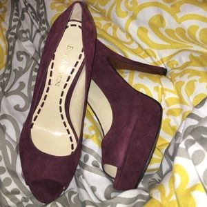 Maroon heels!