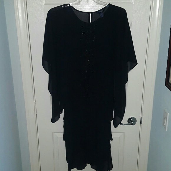 2 pc Black Dress