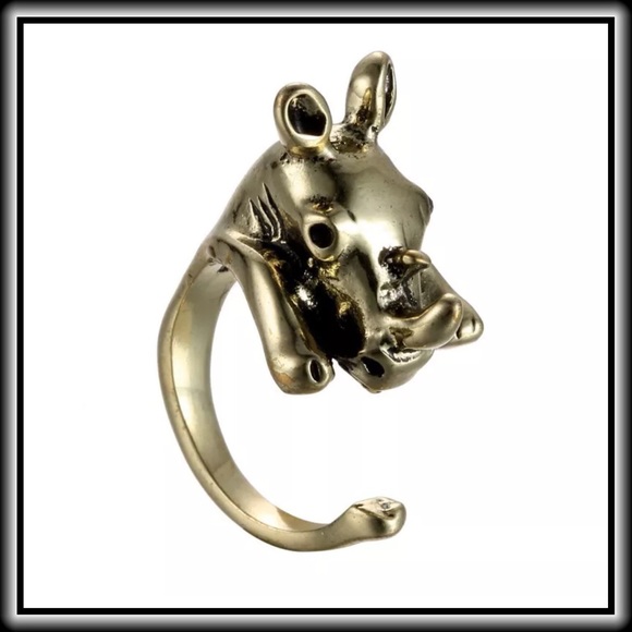RHINOCEROS RING - Picture 2 of 3