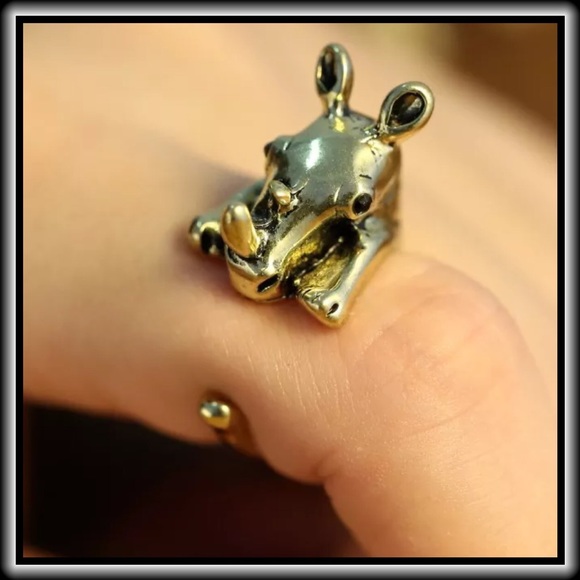RHINOCEROS RING - Picture 3 of 3