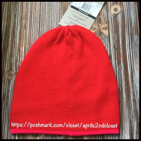 HUNTER ORIGINAL LUXE NEON TRIM WOOL BEANIE HAT - Picture 4 of 8