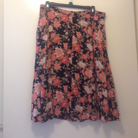 Floral skirt