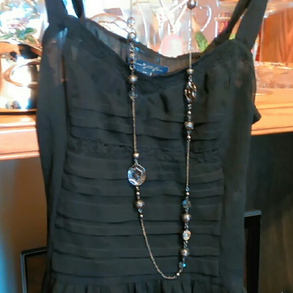 American Eagle Sheer Cami Top Size Small - Picture 2 of 4