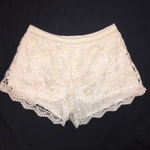 Crochet Lace Shorts