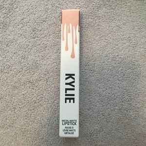 Kylie Jenner liquid metallic matte lipstick.