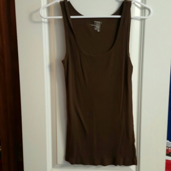 Brown Old Navy tank top