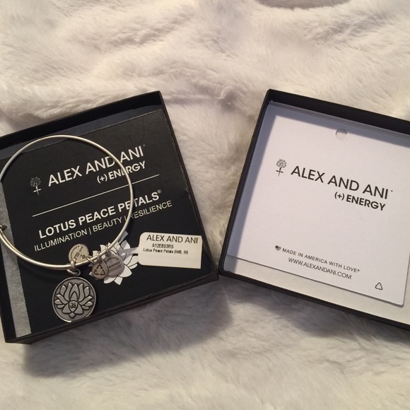 Alex and Ani Lotus Peace Petals Bracelet