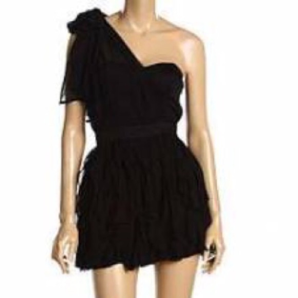 French Connection black mini dress!!