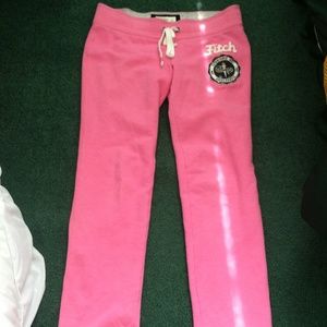 Pink sweatpants
