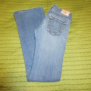 True Religion boot cut jeans sz 26