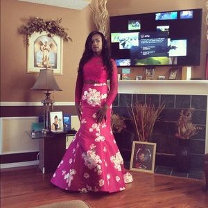 Sherri Hill 2 Piece Dress