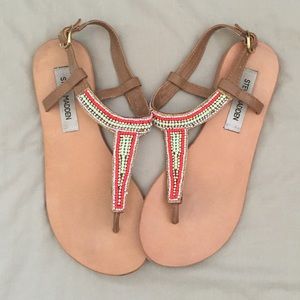 Steve Madden Beaded Sandals