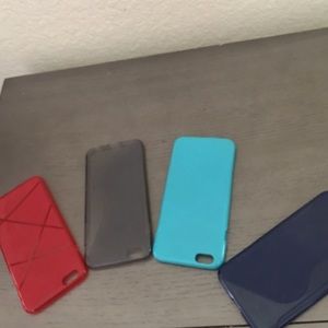 4 cases  iphone 6  plus
