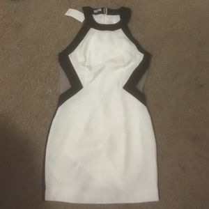 Tobi black and white dress