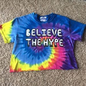 Believe the Hype crop top