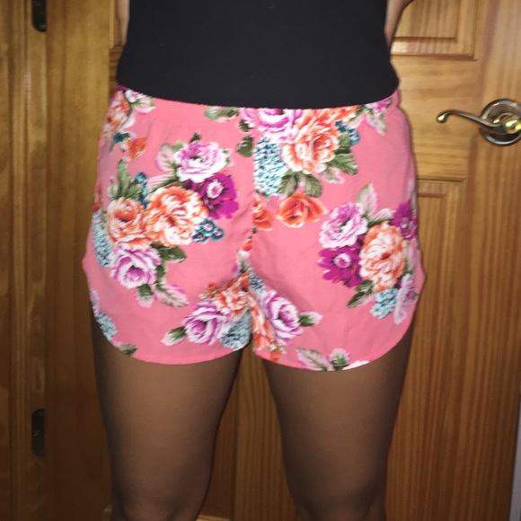 Floral Print Shorts