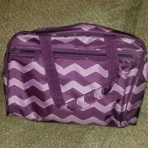 Thirty-one Purple cosmetic travel Bag
