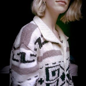 ' The Dude' Knit Cardigan Sweater