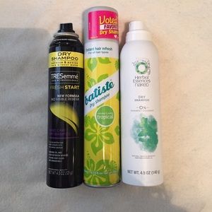 dry shampoos