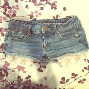 Jean short shorts