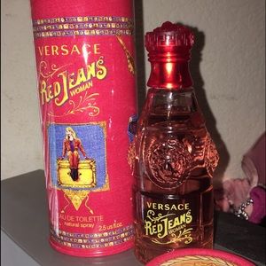VERSACE RED JEANS WOMAN NATURAL SPRAY 2.5 FL OZ.