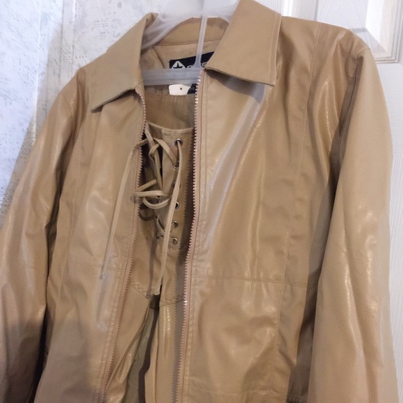 Faux leather outfit!!