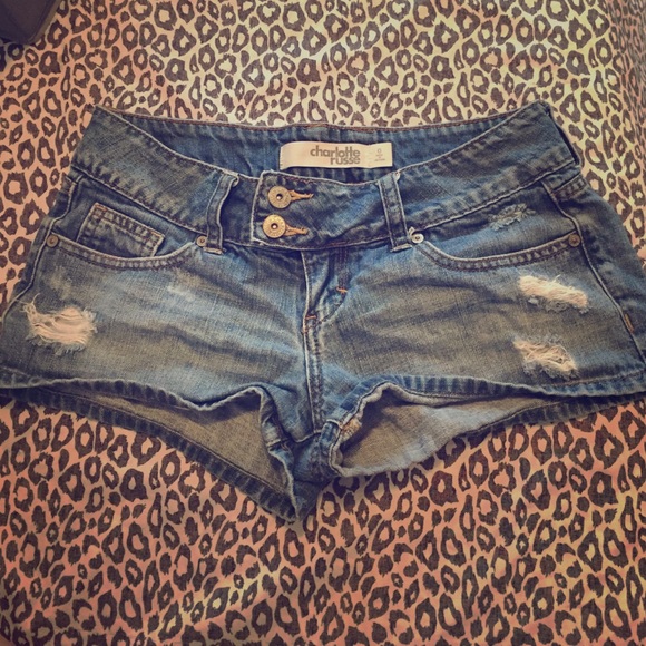 Charlotte Russe Jean shorts
