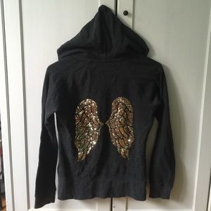 Victoria's Secret Sequin Zip Up