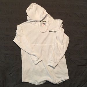 PINK Victoria's Secret | White Pink Nation Hoodie