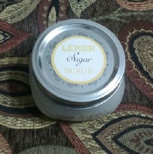 lemon sugar scrub