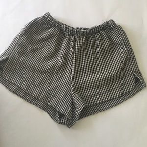 ⭐️SALE⭐️ Brandy Melville Cute Checker Shorts