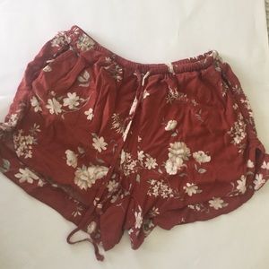 Brandy Melville Floral Shorts