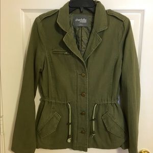 Charlotte Russe green jacket